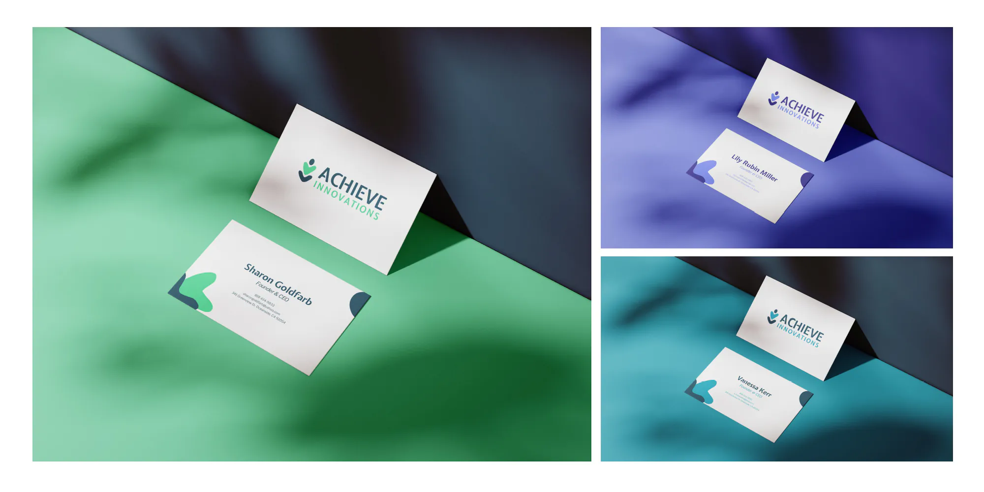 Achieve Innovations DEI visual identity design element B